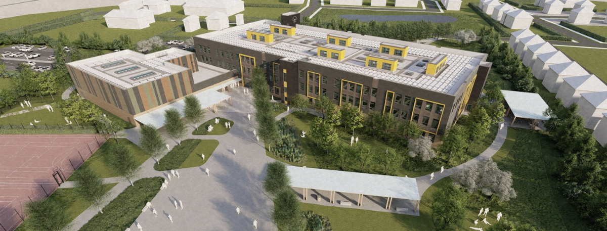 Chilmington Green Secondary School CGI